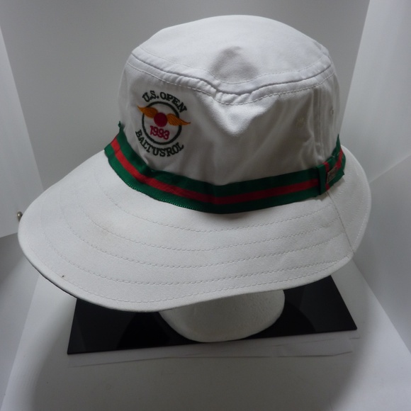 KANGOL Baltusrol Golf Hat 1993 US OpenBUCKETHATRARE VINTAGE WHITE